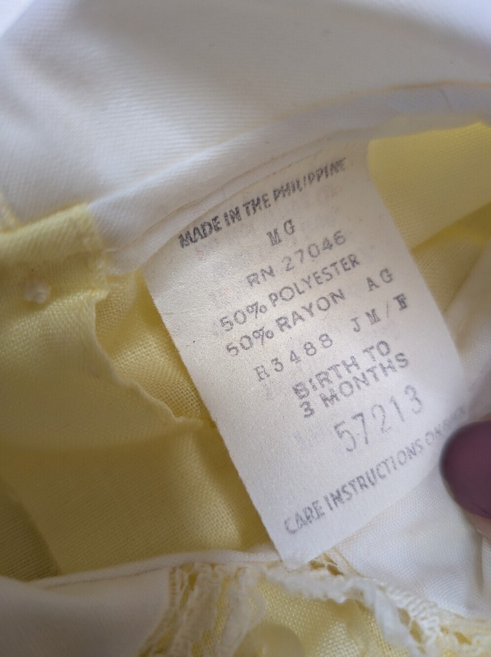 Vtg 1980s 2 Piece Merry Go Round Embroidered Infant Set - Picture 6 of 8
